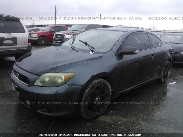 JTKDE167670186921 - 2007 TOYOTA SCION TC 灰色 照片 2