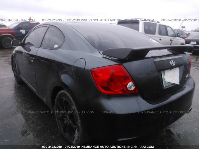 JTKDE167670186921 - 2007 TOYOTA SCION TC 灰色 照片 3