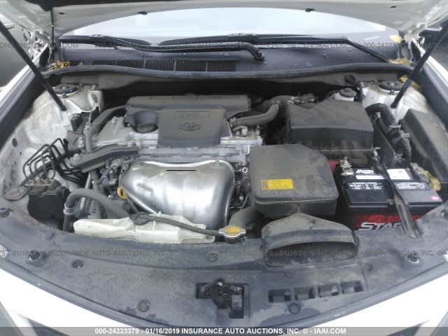 4T1BF1FK5EU796987 - 2014 TOYOTA CAMRY L/SE/LE/XLE 白色 照片 10