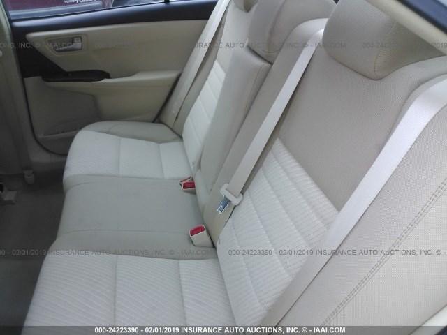 4T1BF1FK7HU366379 - 2017 TOYOTA CAMRY LE/XLE/SE/XSE WHITE photo 8