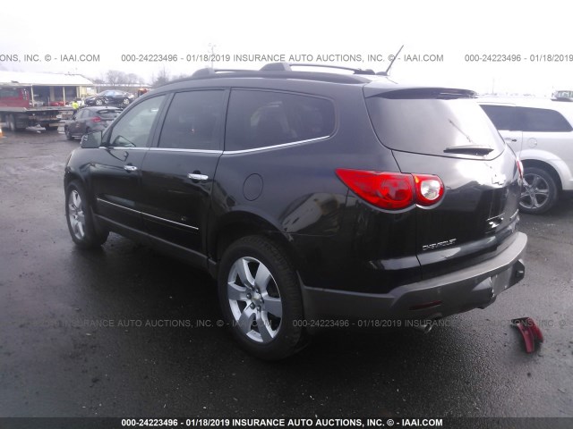 1GNER33D69S118333 - 2009 CHEVROLET TRAVERSE LTZ GRAY photo 3