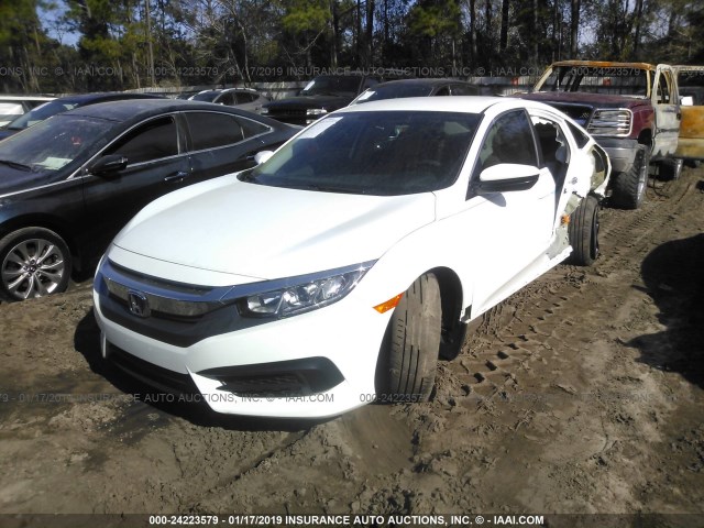 2HGFC2F5XJH582185 - 2018 HONDA CIVIC LX WHITE photo 2