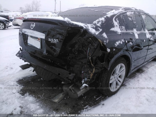 1N4BL2APXBC156495 - 2011 NISSAN ALTIMA SR BLACK photo 6