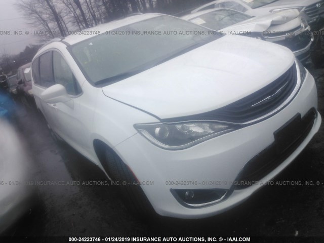 2C4RC1L7XJR105634 - 2018 CHRYSLER PACIFICA HYBRID TOURING L WHITE photo 1