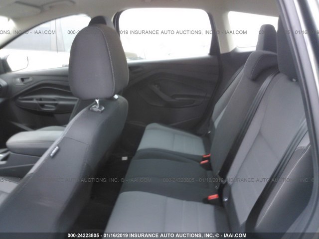 1FMCU0F74HUA27742 - 2017 FORD ESCAPE S GRAY photo 8