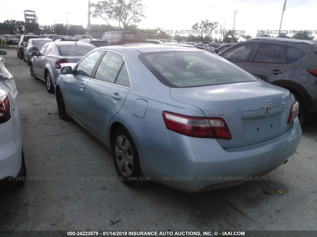 4T1BE46K67U688837 - 2007 TOYOTA CAMRY NEW GENERAT CE/LE/XLE/SE BLUE photo 3