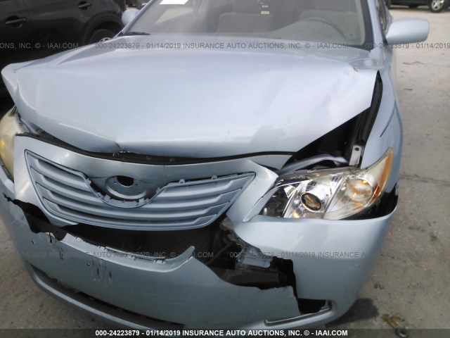 4T1BE46K67U688837 - 2007 TOYOTA CAMRY NEW GENERAT CE/LE/XLE/SE BLUE photo 6