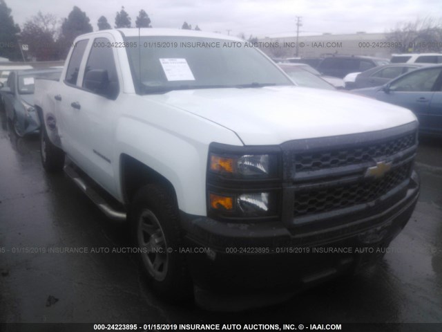 1GCRCPEHXFZ163331 - 2015 CHEVROLET SILVERADO C1500 WHITE photo 1