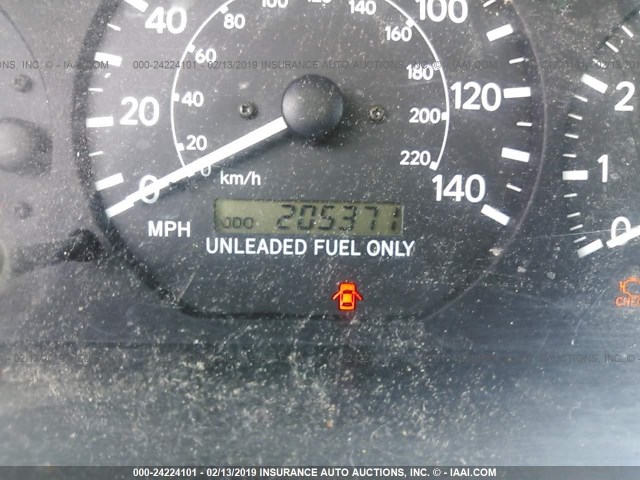 JT2BG28K7W0164210 - 1998 TOYOTA CAMRY LE/XLE BLACK photo 7