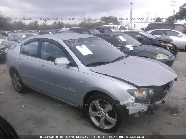 JM1BK323171682516 - 2007 MAZDA 3 S SILVER photo 1