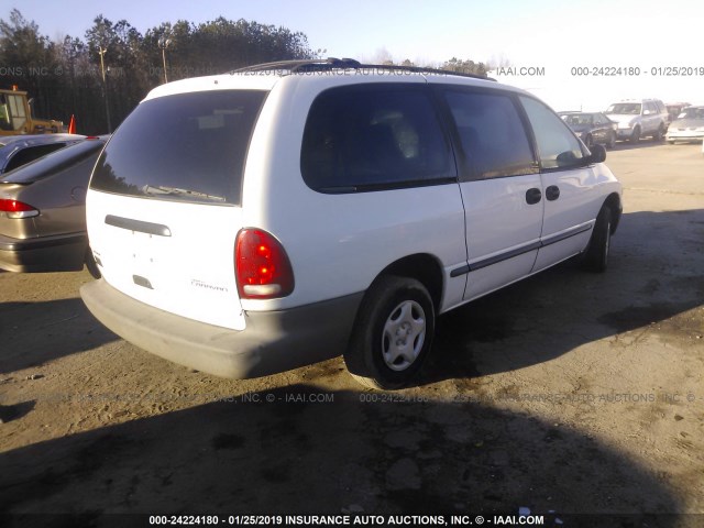 2B4GP2436WR655544 - 1998 DODGE GRAND CARAVAN  WHITE photo 4