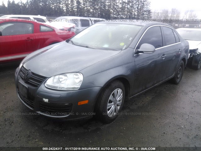 3VWRZ71K29M123473 - 2009 VOLKSWAGEN JETTA SE/SEL GRAY photo 2