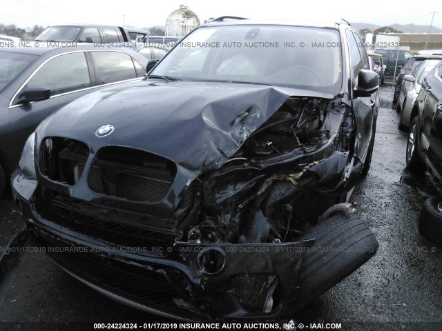 5UXZV8C51BL420753 - 2011 BMW X5 XDRIVE50I BLACK photo 2