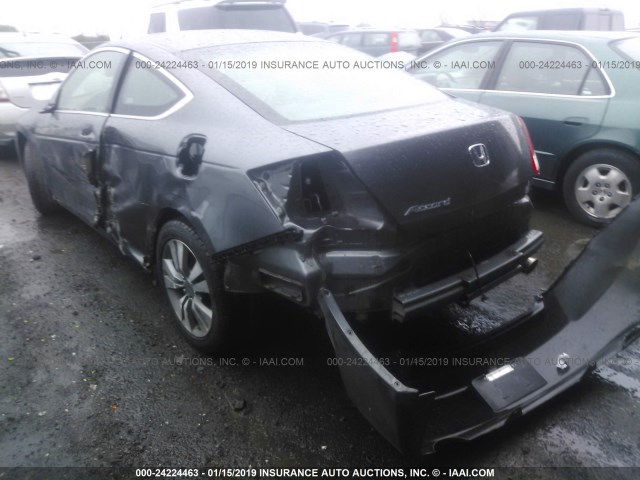 1HGCS1B38BA001903 - 2011 HONDA Accord LX-S GRAY photo 3