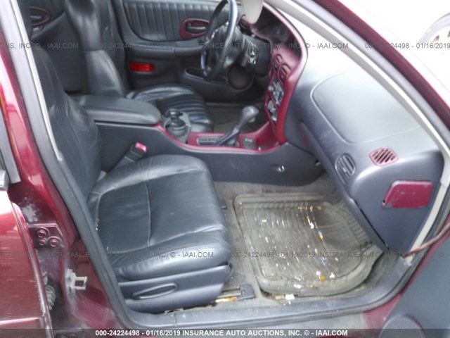 1G2WR521X3F132448 - 2003 PONTIAC GRAND PRIX GTP MAROON photo 5