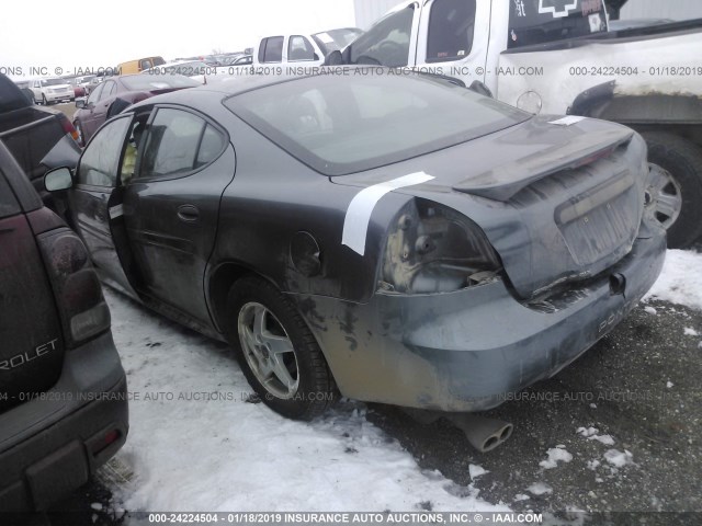 2G2WS522X41370838 - 2004 PONTIAC GRAND PRIX GT2 ნაცრისფერი ფოტო 3