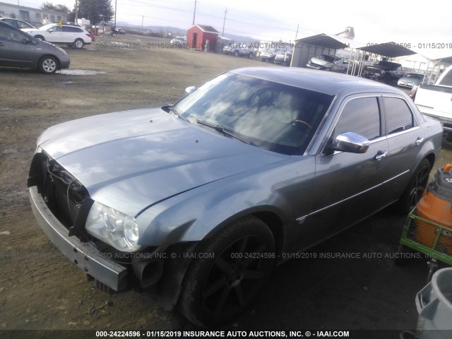 2C3LA63H46H167579 - 2006 CHRYSLER 300C GRAY photo 2