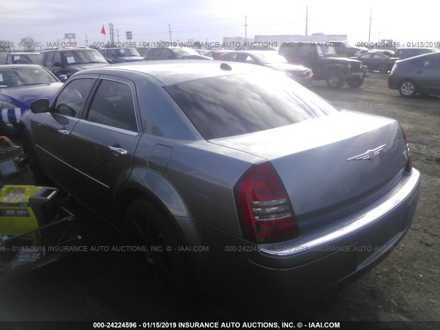 2C3LA63H46H167579 - 2006 CHRYSLER 300C GRAY photo 3