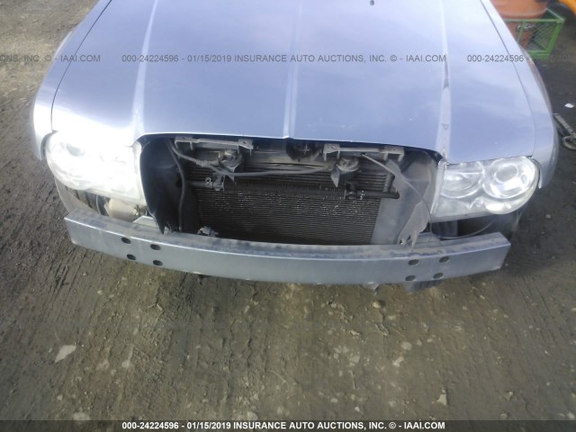 2C3LA63H46H167579 - 2006 CHRYSLER 300C GRAY photo 6