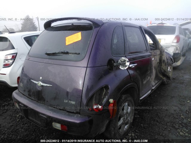 3C8FY68895T573715 - 2005 CHRYSLER PT CRUISER LIMITED PURPLE photo 4