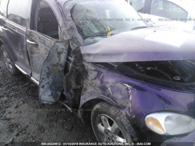 3C8FY68895T573715 - 2005 CHRYSLER PT CRUISER LIMITED PURPLE photo 6