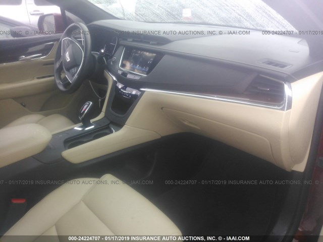 1GYKNBRSXHZ112610 - 2017 CADILLAC XT5 LUXURY RED photo 5