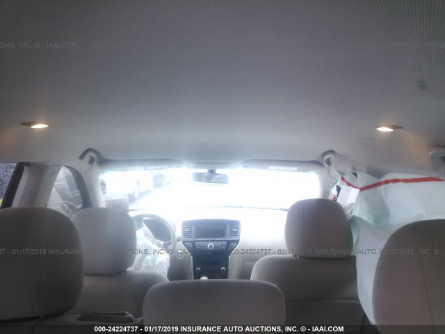 5N1AR2MN0FC723927 - 2015 NISSAN PATHFINDER S/SV/SL/PLATINUM GRAY photo 6