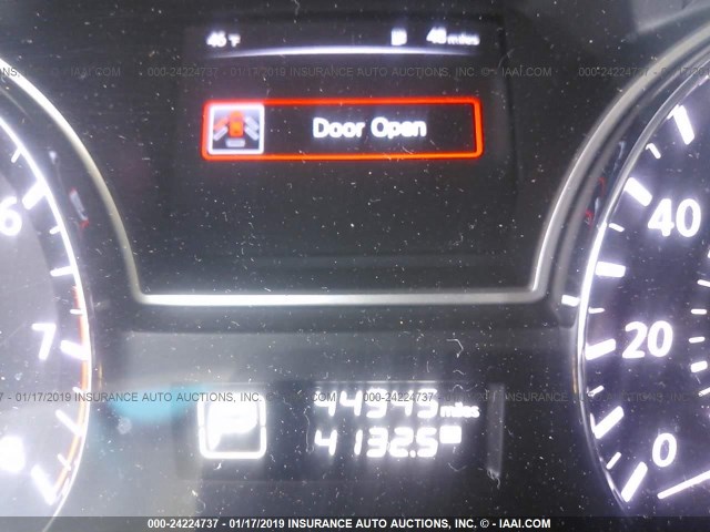 5N1AR2MN0FC723927 - 2015 NISSAN PATHFINDER S/SV/SL/PLATINUM GRAY photo 7