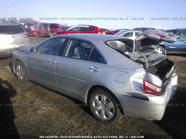 4T1BE46K87U604839 - 2007 TOYOTA CAMRY NEW GENERAT CE/LE/XLE/SE Light Blue photo 3