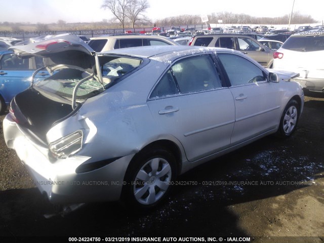 4T1BE46K87U604839 - 2007 TOYOTA CAMRY NEW GENERAT CE/LE/XLE/SE Light Blue photo 4