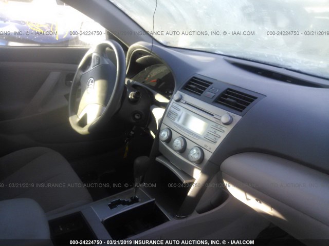 4T1BE46K87U604839 - 2007 TOYOTA CAMRY NEW GENERAT CE/LE/XLE/SE Light Blue photo 5