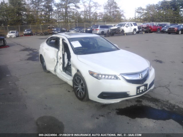 19UUB1F38GA007304 - 2016 ACURA TLX WHITE photo 1