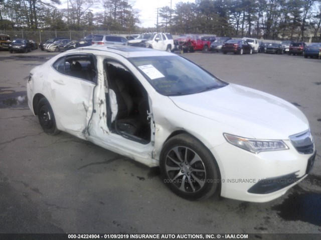 19UUB1F38GA007304 - 2016 ACURA TLX WHITE photo 6