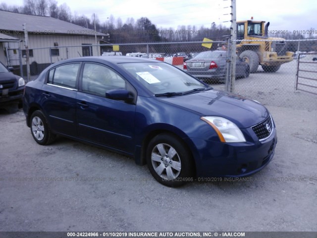 3N1AB61E38L633105 - 2008 NISSAN SENTRA 2.0/2.0S/2.0SL BLUE photo 1