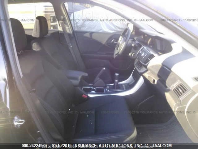 1HGCR2E56FA119050 - 2015 HONDA ACCORD BLACK photo 5