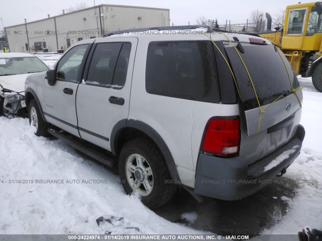 1FMZU62K14UA02153 - 2004 FORD EXPLORER XLS/XLS SPORT SILVER photo 3