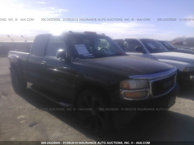 2GTFK69U721331999 - 2002 GMC SIERRA K1500 DENALI BLACK photo 1