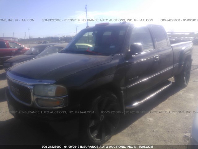 2GTFK69U721331999 - 2002 GMC SIERRA K1500 DENALI BLACK photo 2