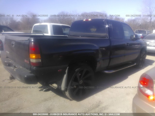 2GTFK69U721331999 - 2002 GMC SIERRA K1500 DENALI BLACK photo 4