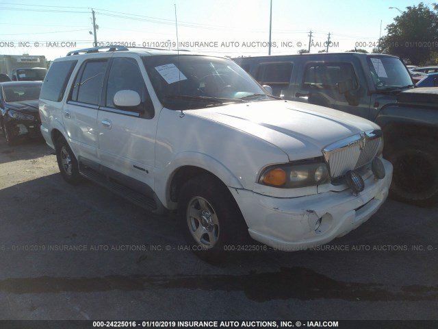 5LMRU27L2XLJ04871 - 1999 LINCOLN NAVIGATOR 白色 照片 1