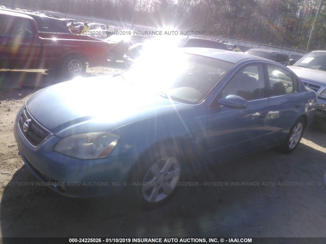 1N4AL11E73C134251 - 2003 NISSAN ALTIMA S/SL BLUE photo 2