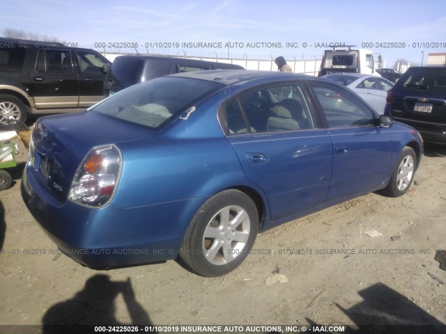 1N4AL11E73C134251 - 2003 NISSAN ALTIMA S/SL BLUE photo 4