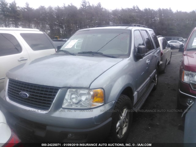 1FMPU16576LA52384 - 2006 FORD EXPEDITION XLT SILVER photo 2