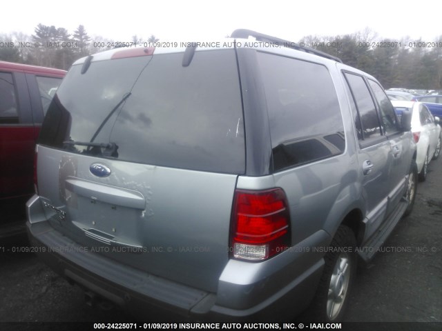 1FMPU16576LA52384 - 2006 FORD EXPEDITION XLT SILVER photo 4