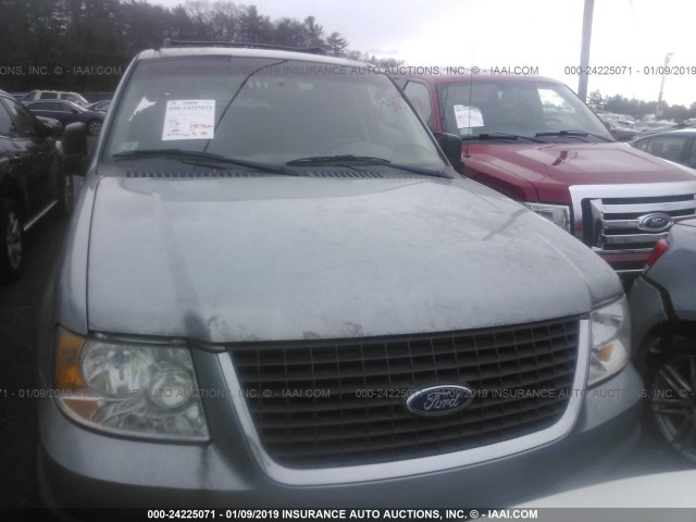1FMPU16576LA52384 - 2006 FORD EXPEDITION XLT SILVER photo 6