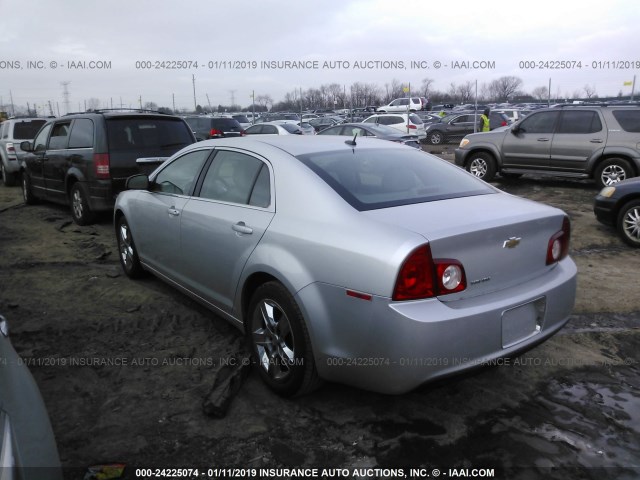 1G1ZB5EB7A4131289 - 2010 CHEVROLET MALIBU LS GRAY photo 3