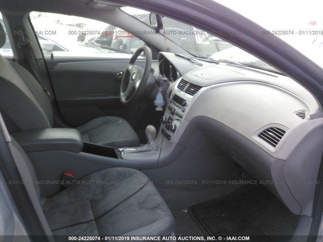 1G1ZB5EB7A4131289 - 2010 CHEVROLET MALIBU LS GRAY photo 5