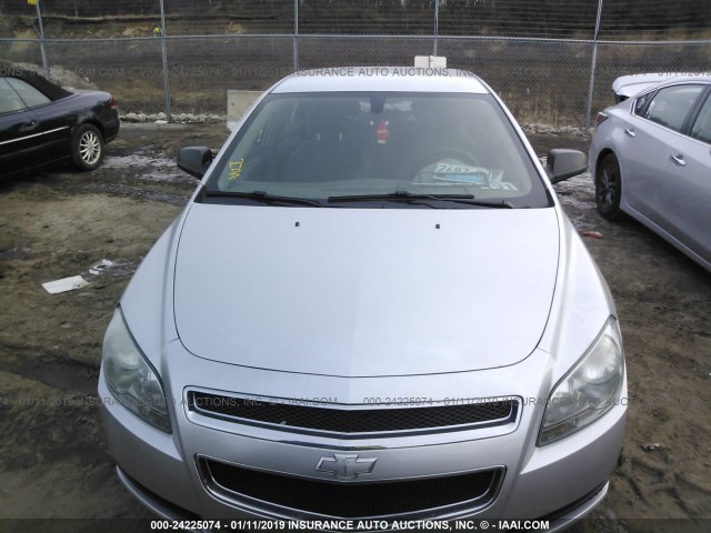 1G1ZB5EB7A4131289 - 2010 CHEVROLET MALIBU LS GRAY photo 6