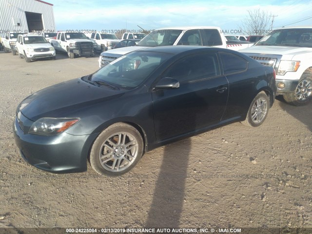JTKDE3B75A0310945 - 2010 TOYOTA SCION TC მუქი ლურჯი ფოტო 2