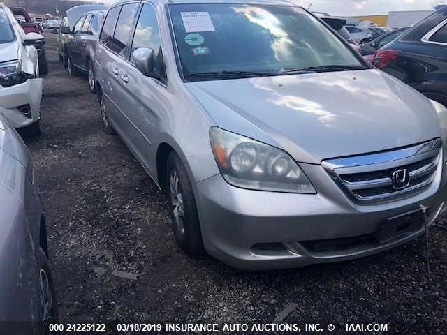 5FNRL38736B030900 - 2006 HONDA ODYSSEY EXL GRAY photo 1